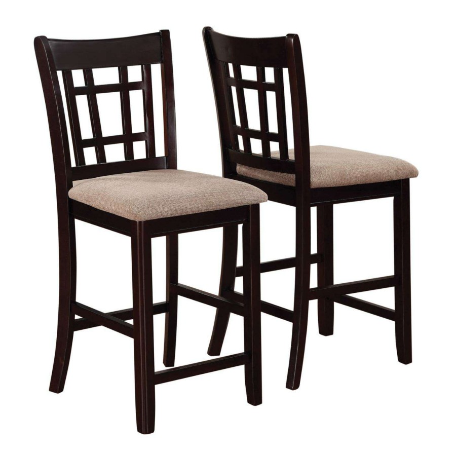 Bar Stools * | Outlet Counter Height Stools Coaster Furniture Lavon 25.5 In. Counter Height Chair Set Of 2