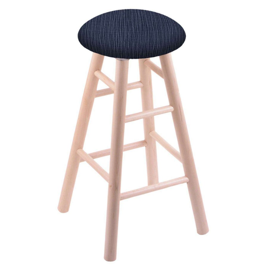 Bar Stools * | Hot Sale Counter Height Stools Holland Bar Stool Co Maple Stool With Smooth Legs And Fabric Seat