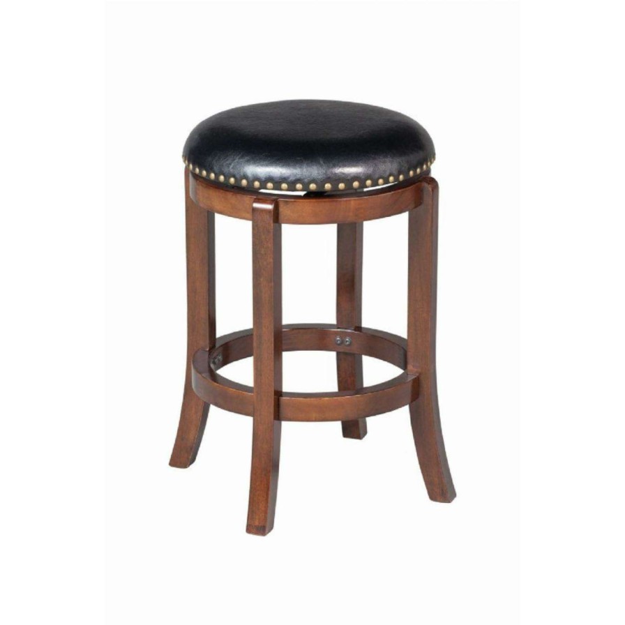 Bar Stools * | Best Sale Counter Height Stools Boraam Cordova 24 In. Backless Swivel Counter Stool