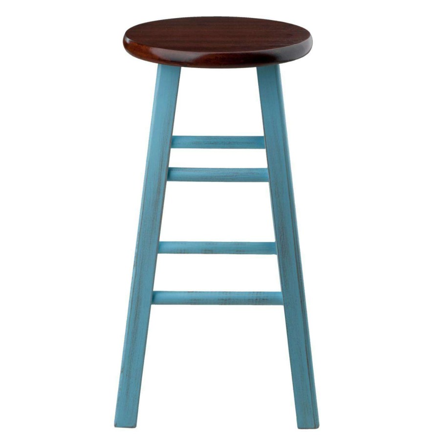 Bar Stools * | Best Deal Counter Height Stools Winsome Trading Ivy 24 In. Counter Stool