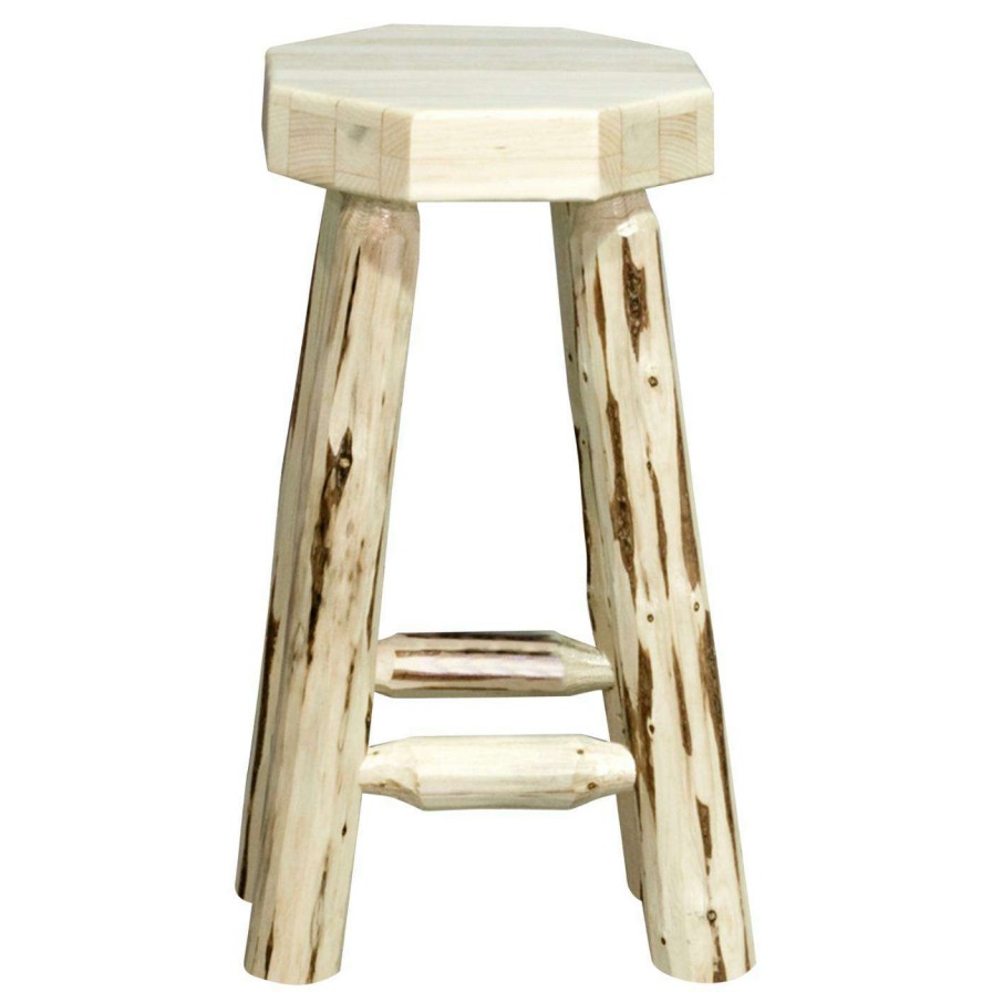 Bar Stools * | Cheapest Counter Height Stools Montana Woodworks Montana 24 In. Backless Counter Stool