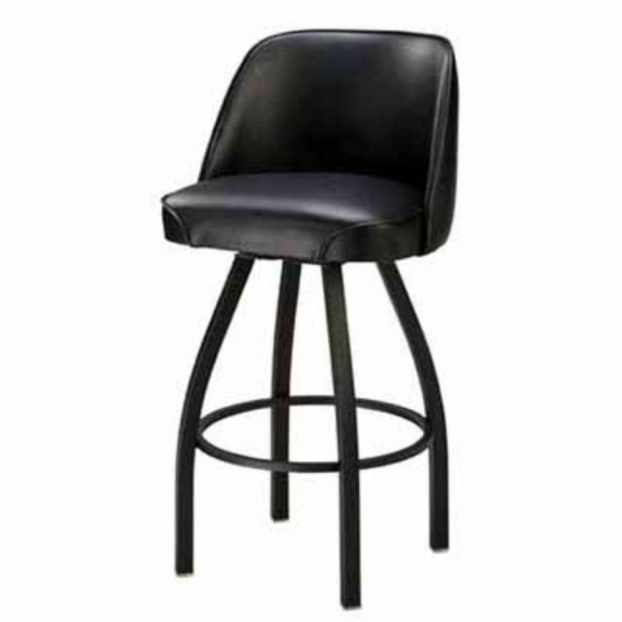 Bar Stools * | Outlet Counter Height Stools Regal Bucket Seat 26 In. Cone Metal Counter Stool