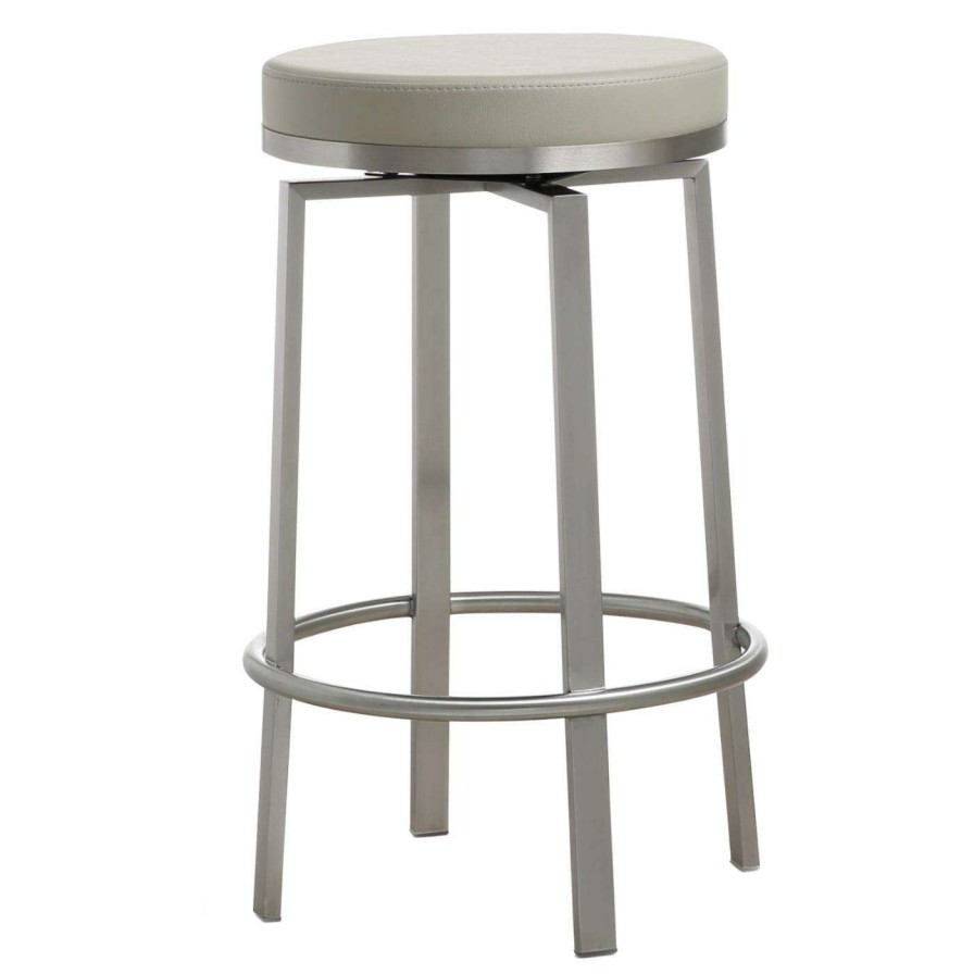 Bar Stools * | Best Sale Counter Height Stools Tov Furniture Pratt Swivel Counter Stool Set Of 2