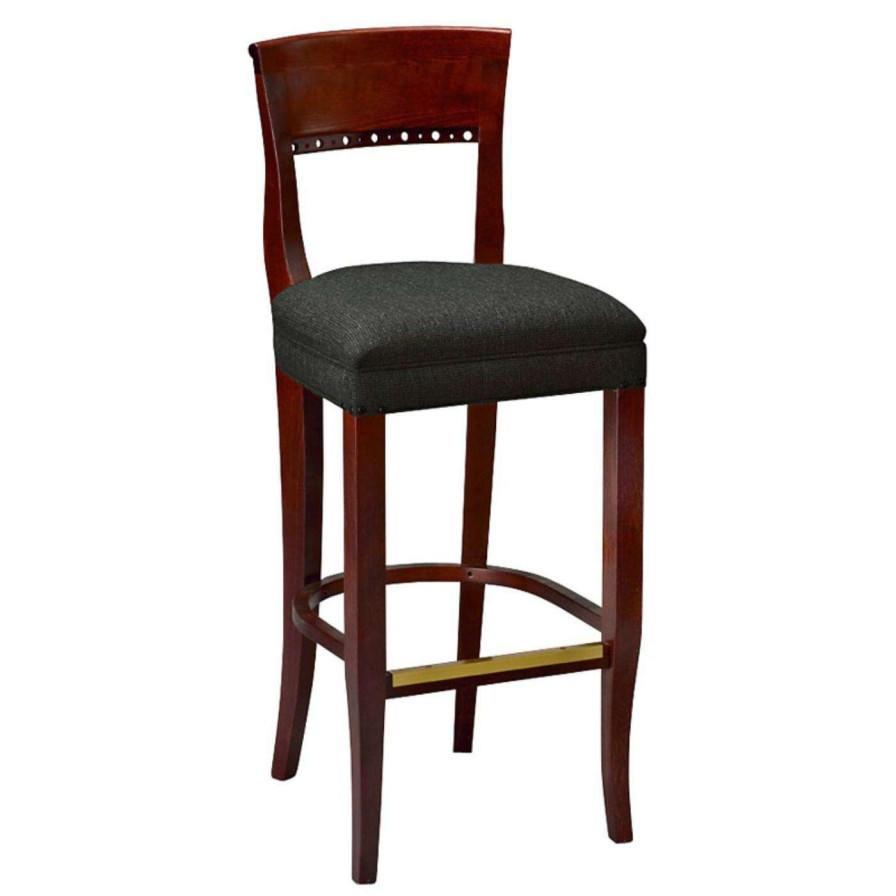 Bar Stools * | Top 10 Counter Height Stools Regal Camarillo 26 In. Beechwood Counter Stool