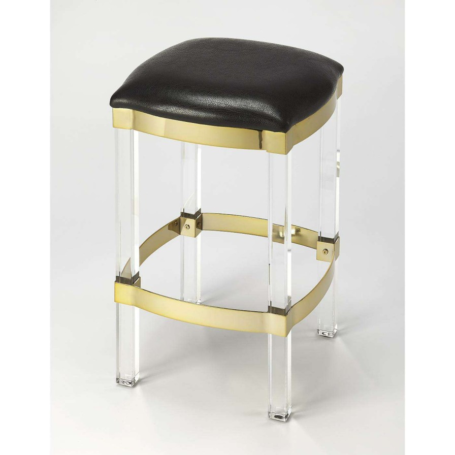 Bar Stools * | Deals Counter Height Stools Butler Specialty Jordan 24 In. Acrylic Counter Stool