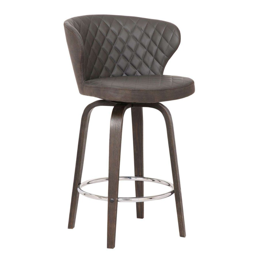 Bar Stools * | Cheapest Counter Height Stools Armen Living Mynette Contemporary 26 In. Counter Stool