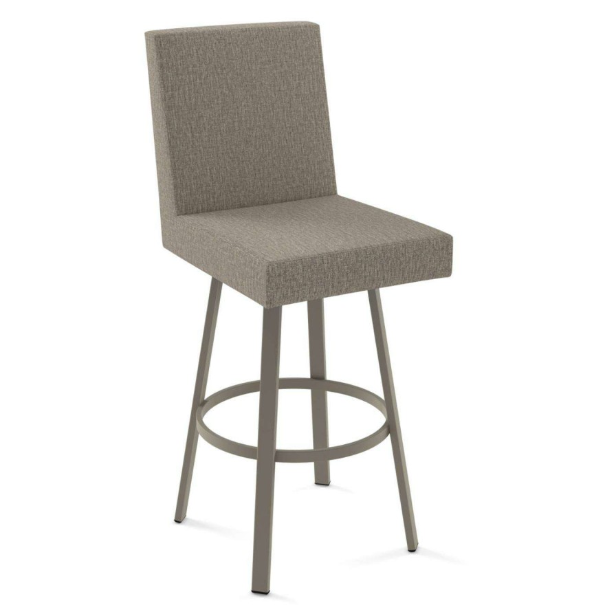 Bar Stools * | Brand New Counter Height Stools Amisco Hartman 26.5 In. Upholstered Counter Stool