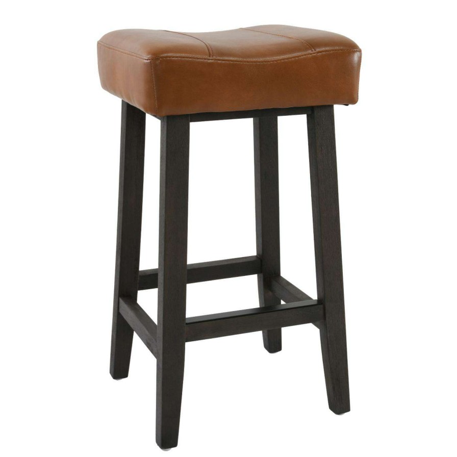 Bar Stools * | New Counter Height Stools Kosas Home Lauri 26 In. Backless Counter Stool Camel Beige