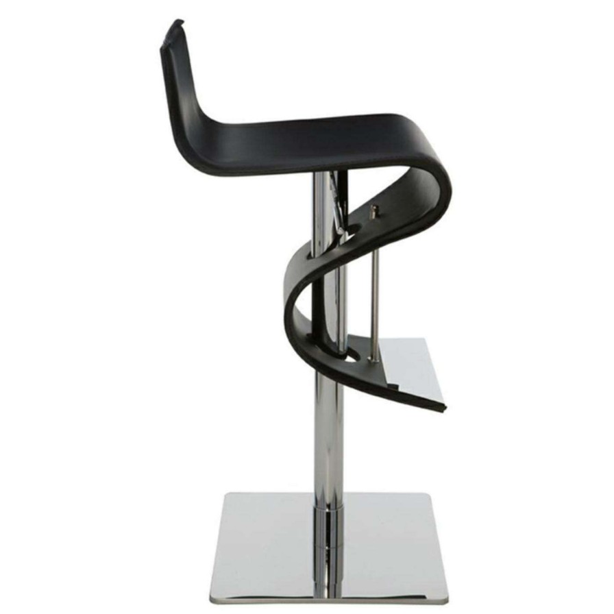 Bar Stools * | Hot Sale Counter Height Stools Nuevo Portland Adjustable Bar Stool