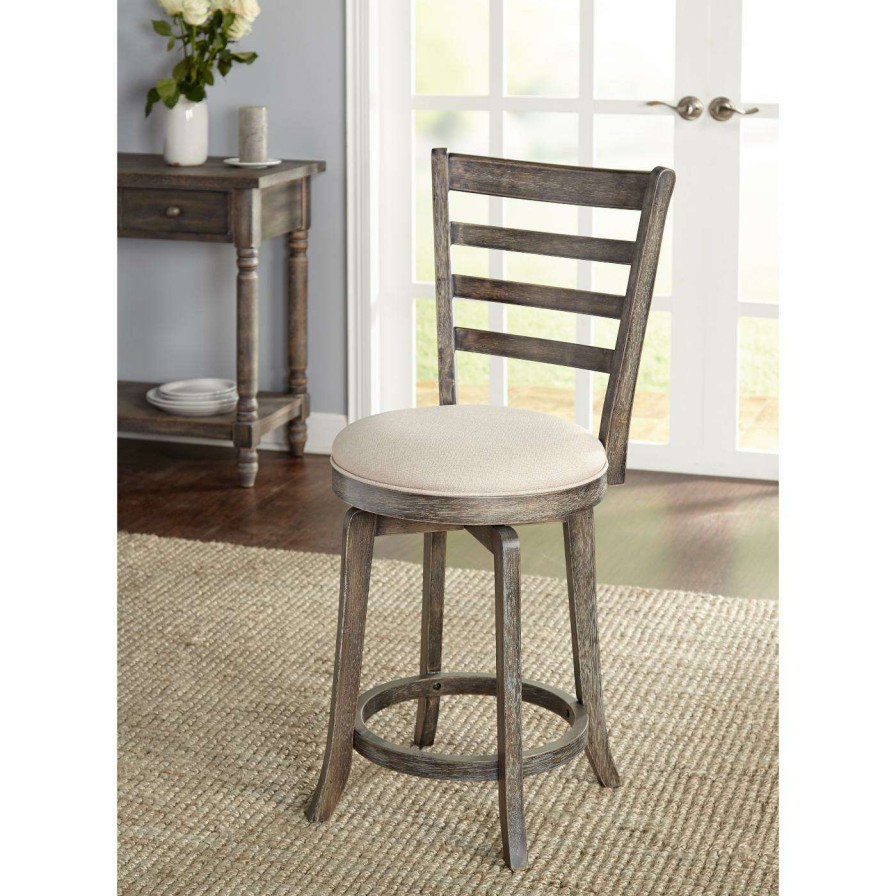 Bar Stools * | Budget All Other Brands Counter Height Stools Ashton Ladder Back Counter Stool