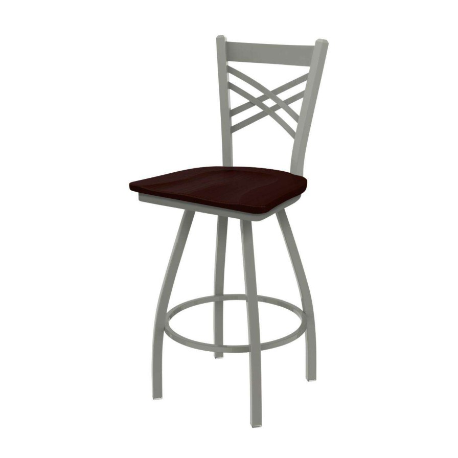 Bar Stools * | Wholesale Counter Height Stools Holland Bar Stool Co Xl 820 Catalina 25 In. Wood Swivel Counter Stool