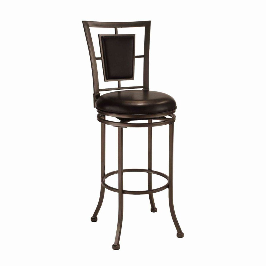 Bar Stools * | Budget Hillsdale Furniture Counter Height Stools Hillsdale Auckland 24 In. Swivel Counter Stool