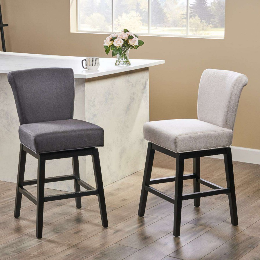 Bar Stools * | Outlet Best Selling Home Counter Height Stools Bormann Tracy Swivel Counterstool