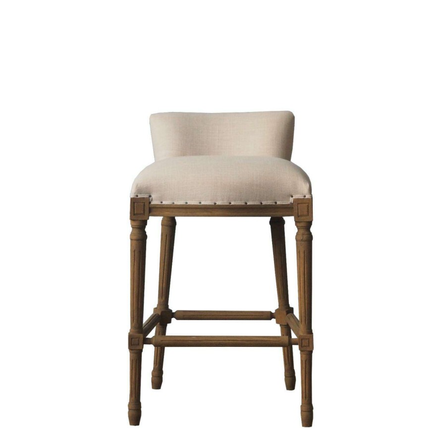 Counter Stools Sales * | Cheap Counter Height Stools Burnham Home Designs Francesca 26 In. Counter Height Stool