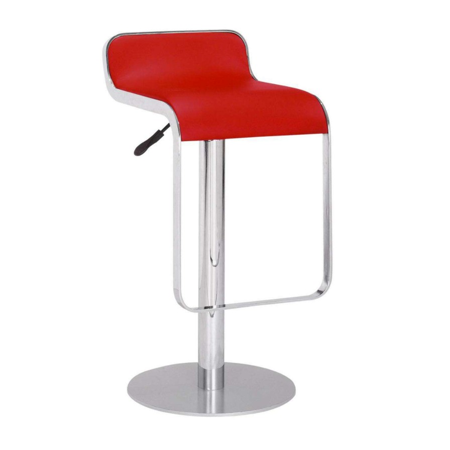 Bar Stools * | Brand New Counter Height Stools Zuo Modern Equino Adjustable Swivel Counter Stool Espresso