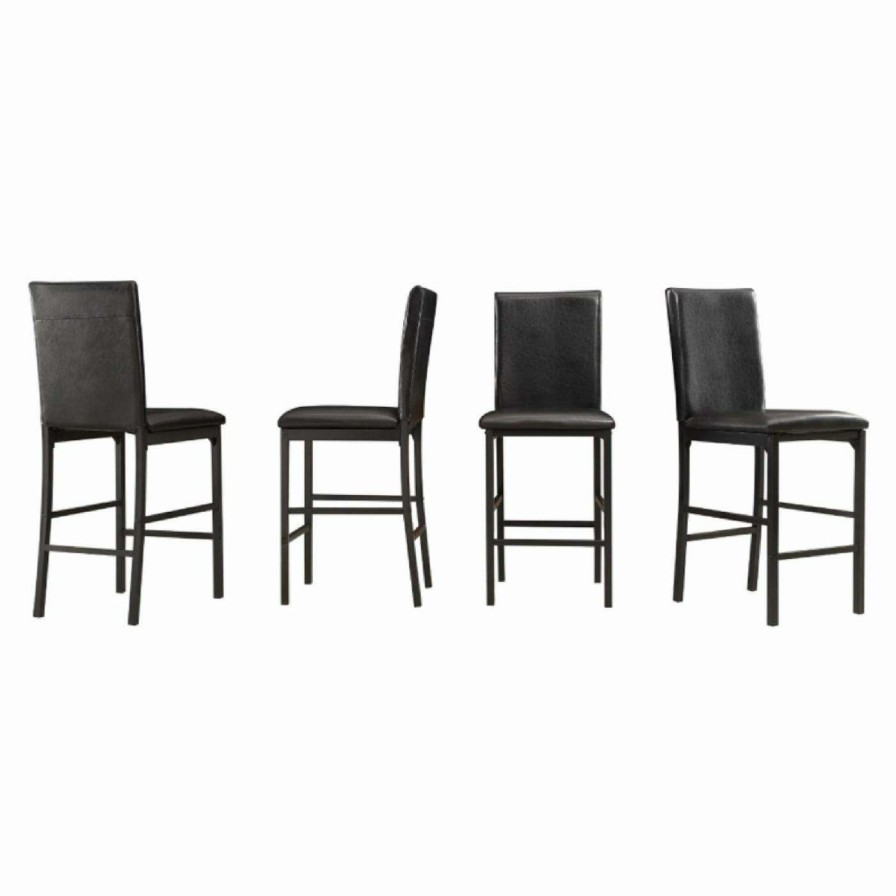 Bar Stools * | Buy Counter Height Stools Chelsea Lane Counter Height Dining Chair Set Of 4