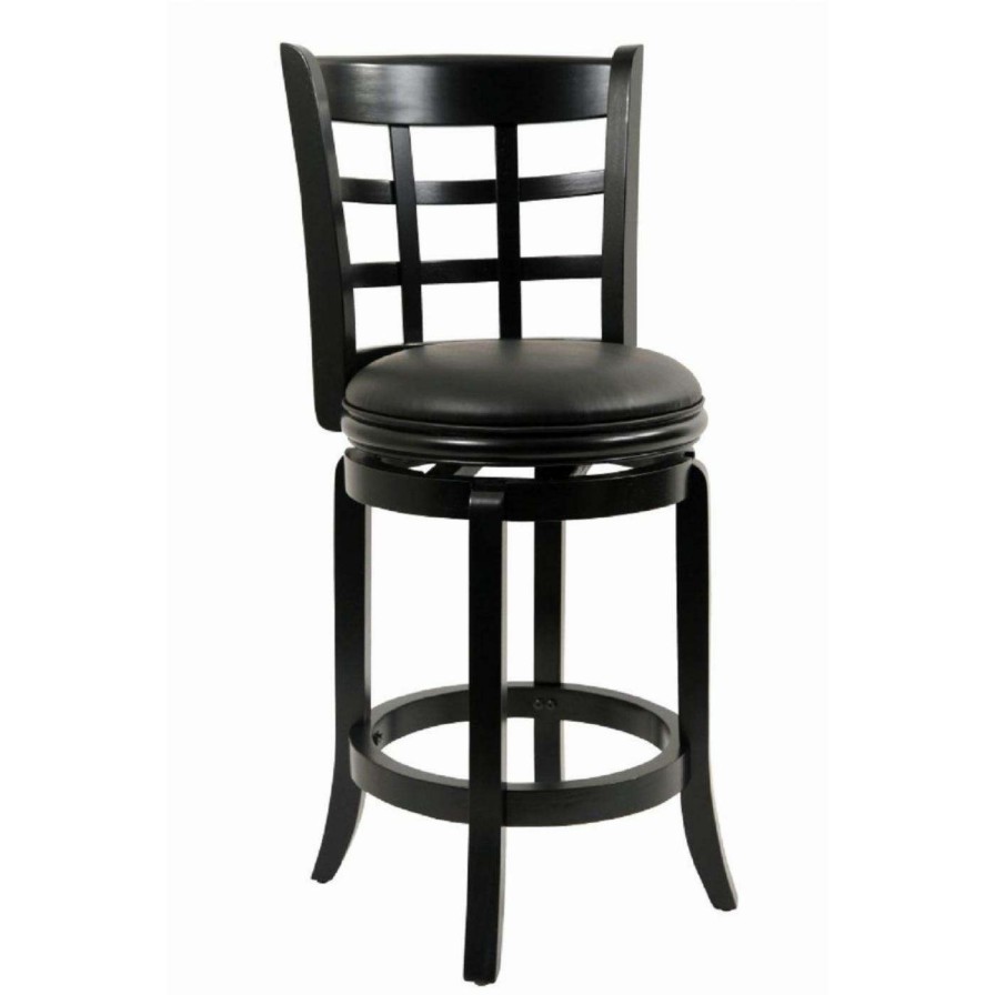 Bar Stools * | Budget Counter Height Stools Boraam Kyoto 24 In. Swivel Counter Stool