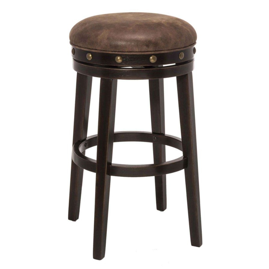 Bar Stools * | New Hillsdale Furniture Counter Height Stools Hillsdale Benard Backless Counter Stool