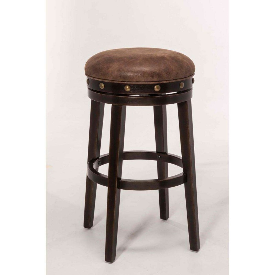 Bar Stools * | New Hillsdale Furniture Counter Height Stools Hillsdale Benard Backless Counter Stool