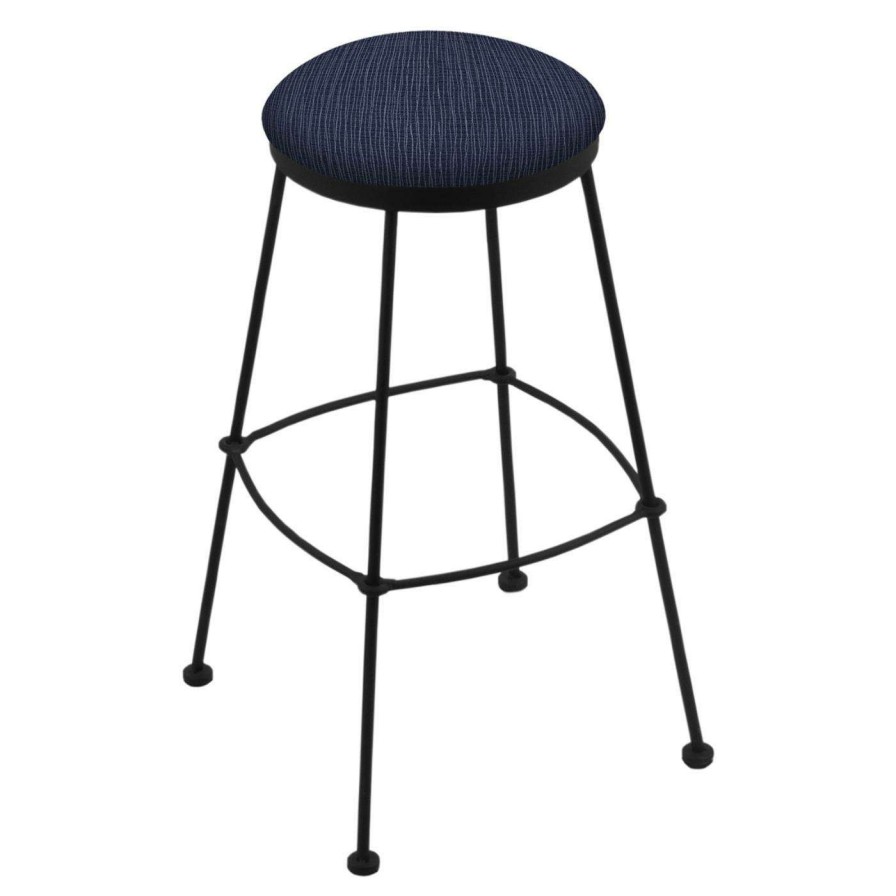 Bar Stools * | Best Reviews Of Counter Height Stools Holland Bar Stool Co 25 In. Stationary Counter Stool Black Wrinkle