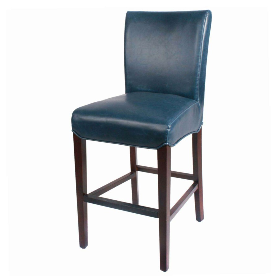 Bar Stools * | Hot Sale Counter Height Stools New Pacific Direct Inc Milton 26 In. Bonded Leather Counter Stool