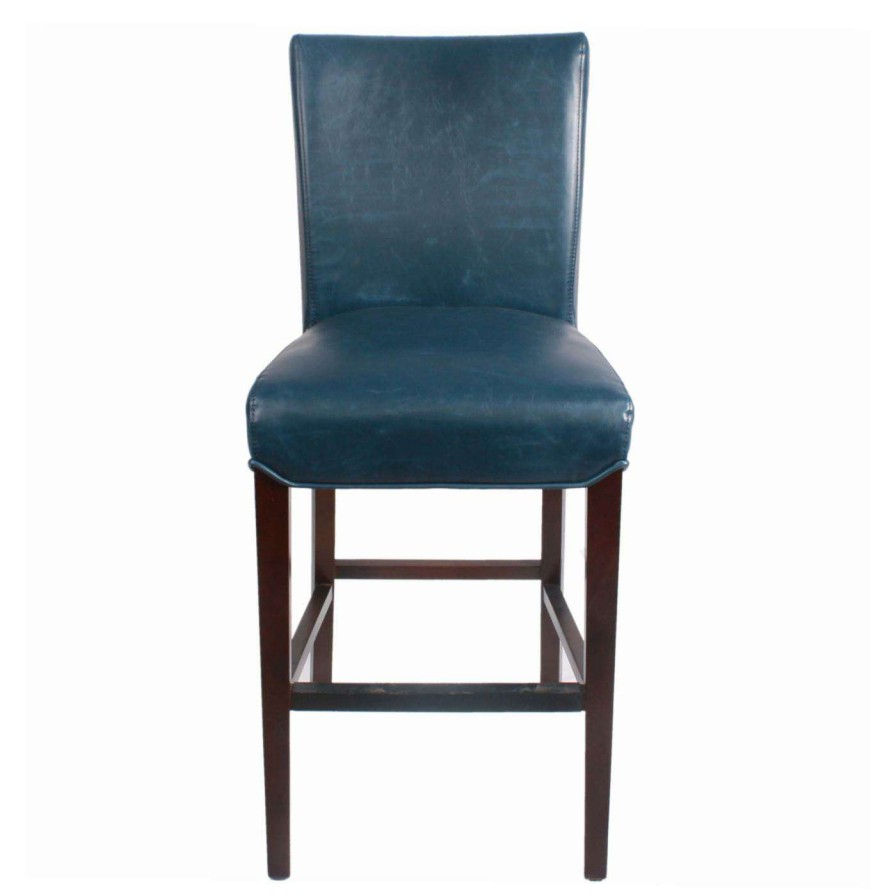 Bar Stools * | Hot Sale Counter Height Stools New Pacific Direct Inc Milton 26 In. Bonded Leather Counter Stool