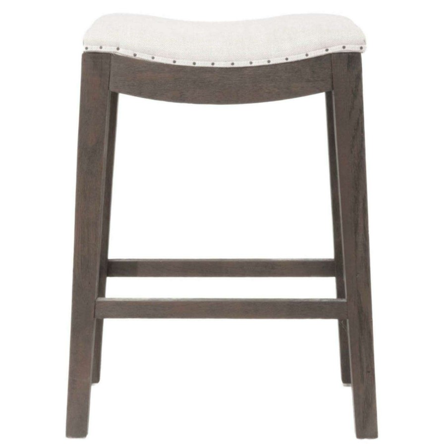 Bar Stools * | Brand New Counter Height Stools Orient Express Furniture Harper Counter Stool Bisque / Stone Wash