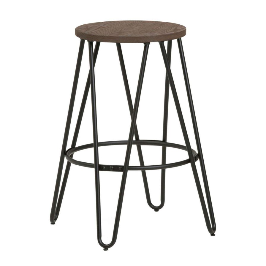 Bar Stools * | New Brooklyn & Max Counter Height Stools Brooklyn + Max Webster 24 In. Backless Counter Stool