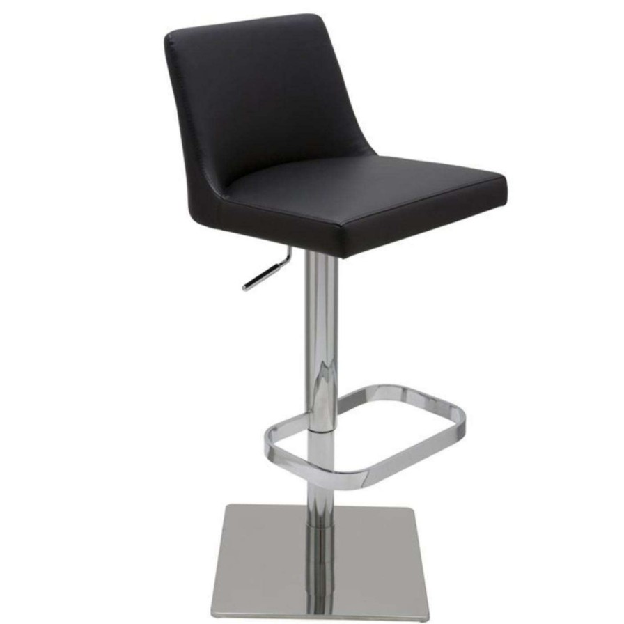 Bar Stools * | Deals Counter Height Stools Nuevo Rome Adjustable Bar Stool