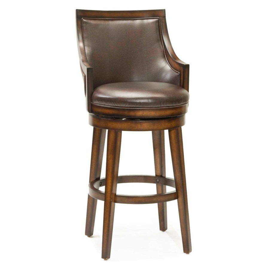 Bar Stools * | Cheapest Hillsdale Furniture Counter Height Stools Hillsdale Lyman 26.5 In. Swivel Counter Stool