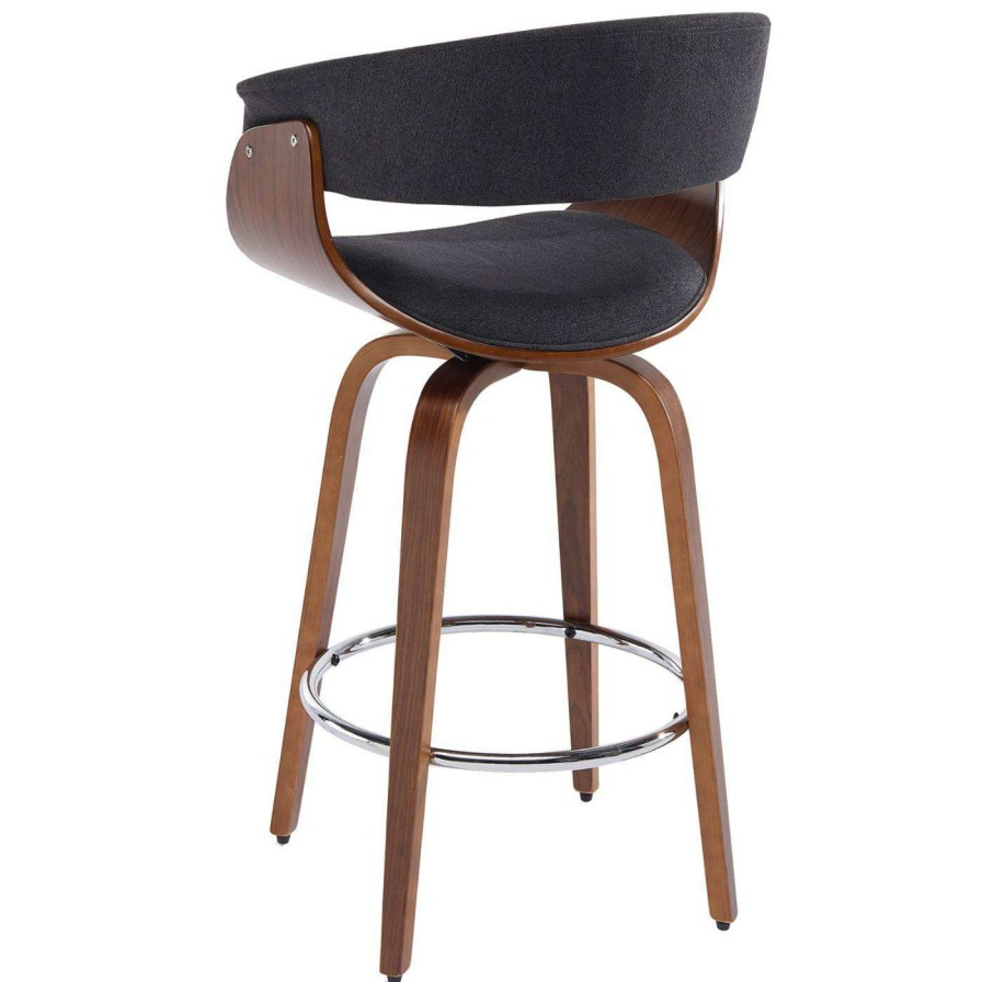 Bar Stools * | Best Sale Counter Height Stools !Nspire Holt 26 In. Mid-Century Counter Stool