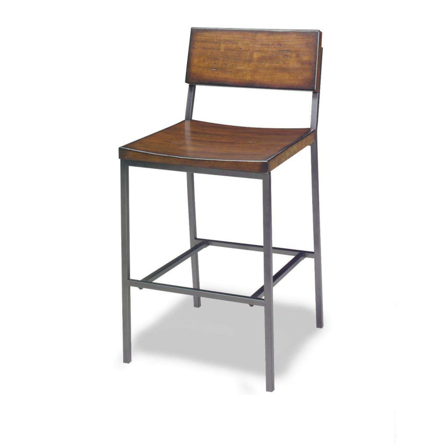 Bar Stools * | Discount Counter Height Stools Progressive Furniture Sawyer Wood Counter Stool