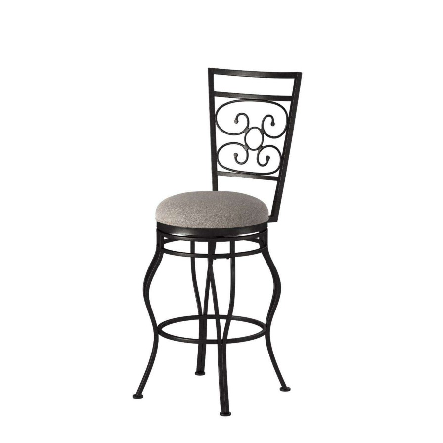 Bar Stools * | Top 10 Counter Height Stools American Woodcrafters Albany 26 In. Swivel Counter Stool