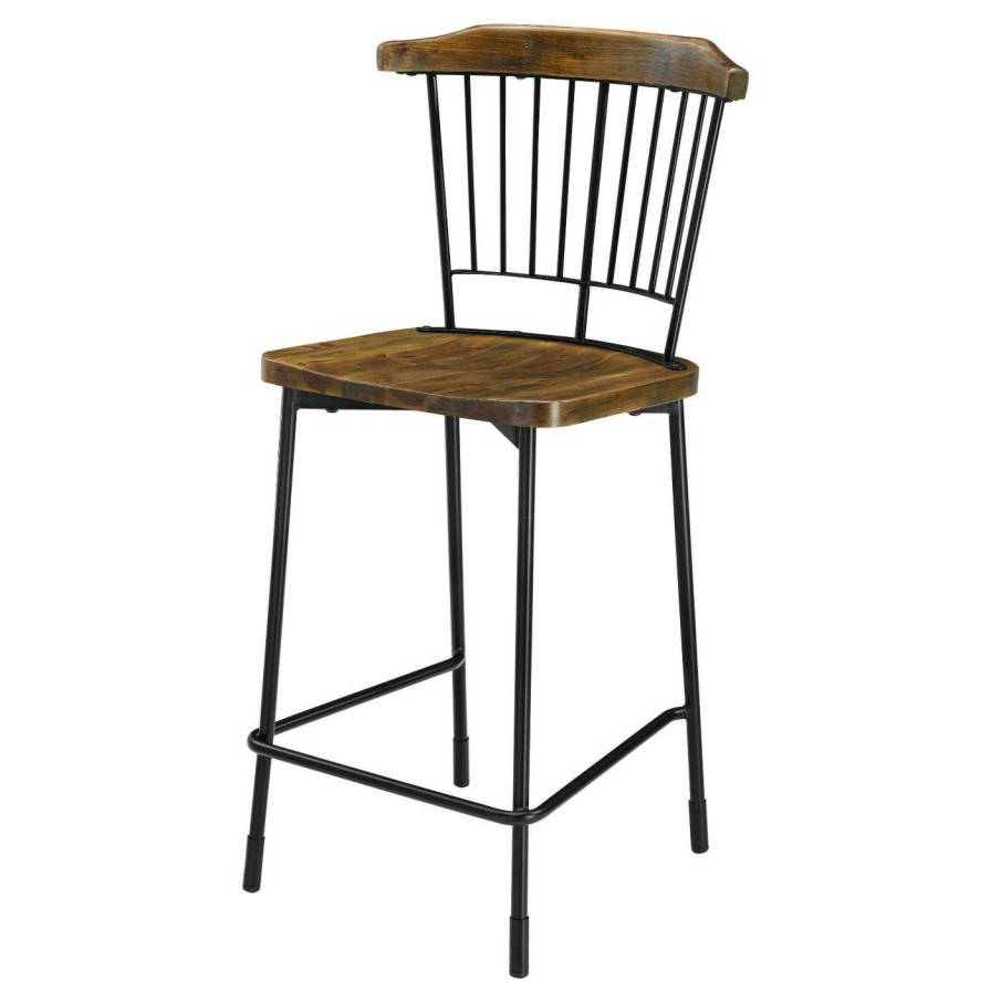 Bar Stools * | Discount Counter Height Stools New Pacific Direct Inc Greco 26 In. Armless Counter Stool Set Of 2