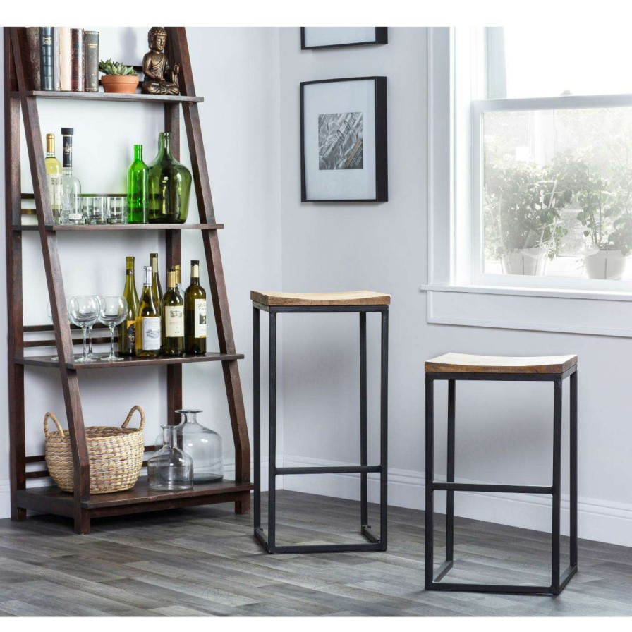 Bar Stools * | Best Pirce Counter Height Stools Kosas Home Davie 24 In. Backless Counter Stool