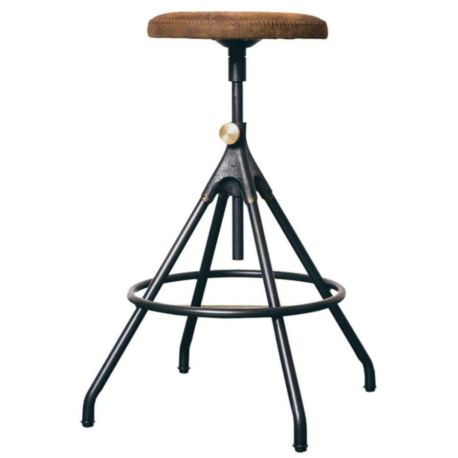 Bar Stools * | Best Reviews Of Counter Height Stools Nuevo Akron Adjustable Counter Stool