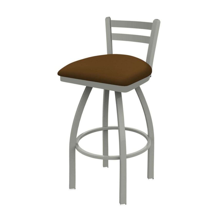 Bar Stools * | Cheapest Counter Height Stools Holland Bar Stool Co 411 Jackie 25 In. Faux Leather Low Back Counter Swivel Stool