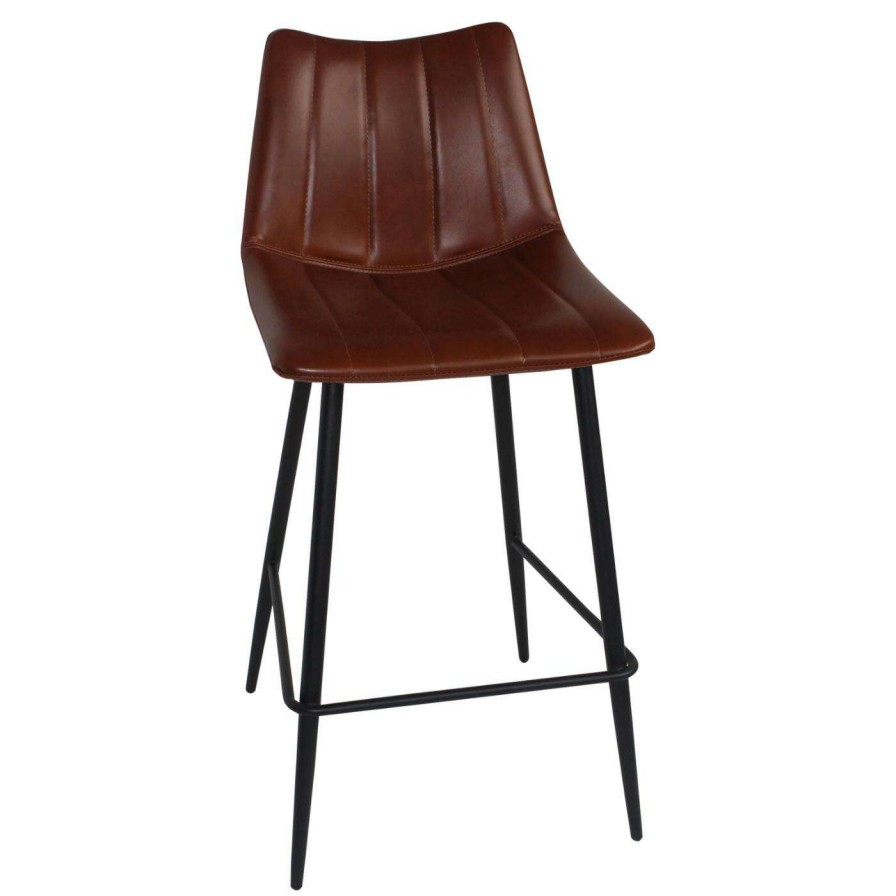 Bar Stools * | New Counter Height Stools Moes Home Collection Alibi 26 In. Counter Stool Set Of 2 Brown