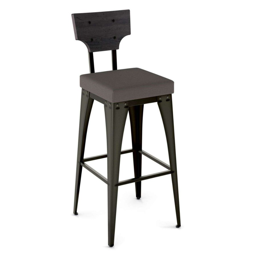 Bar Stools * | New Counter Height Stools Amisco Rally 27 In. Counter Stool