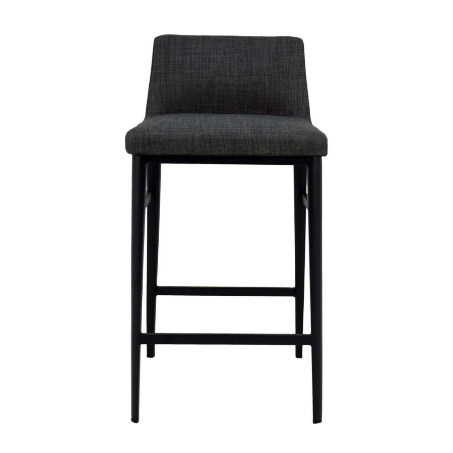 Bar Stools * | Flash Sale Counter Height Stools Moes Home Collection Baron 25.6 In. Upholstered Counter Stool