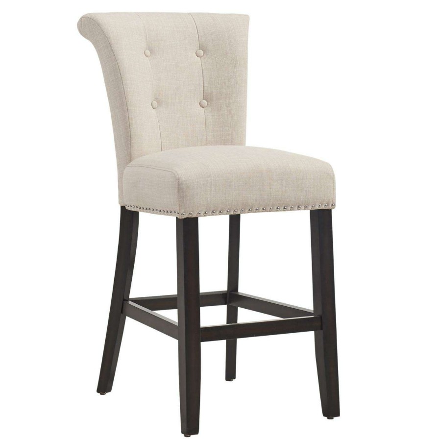 Bar Stools * | New Counter Height Stools !Nspire Selma 26 In. Upholstered Counter Stool Set Of 2