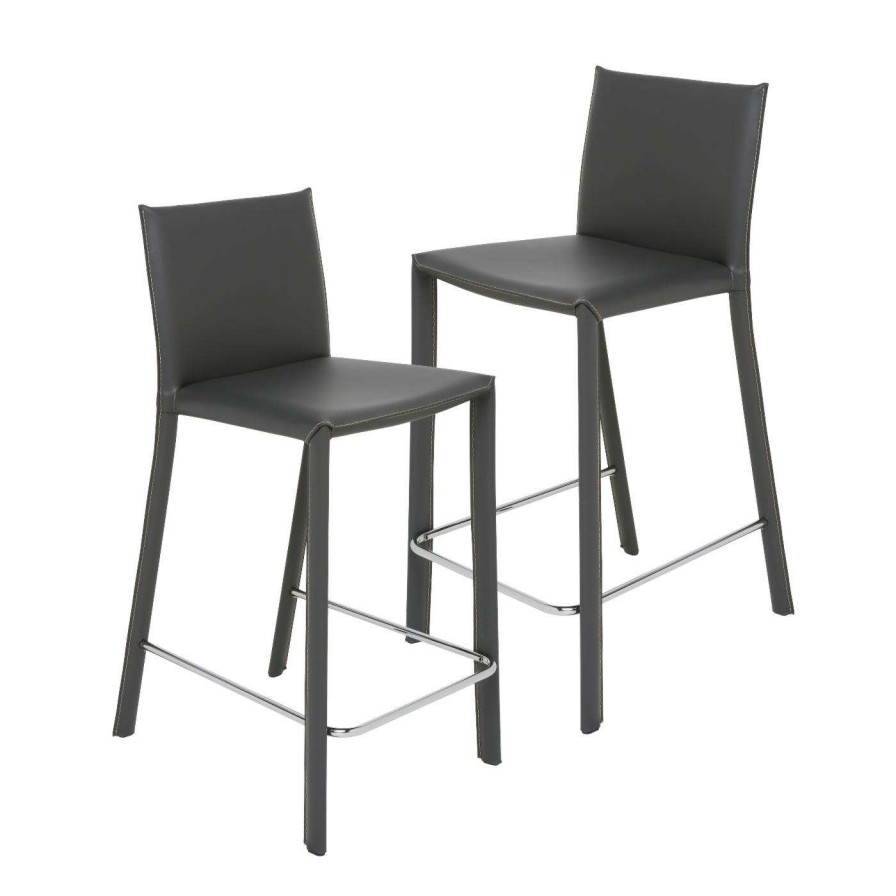 Bar Stools * | Promo Counter Height Stools Nuevo Bridget Counter Stool Set Of 2