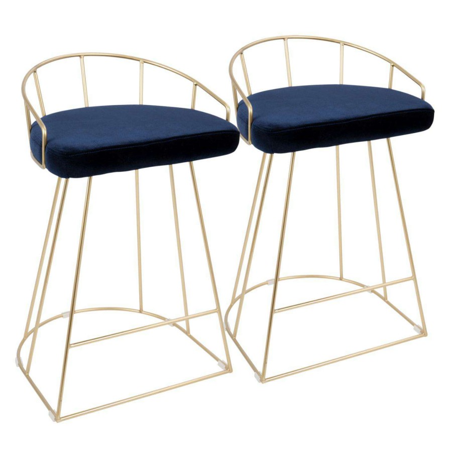 Bar Stools * | Top 10 Counter Height Stools Lumisource Canary 26 In. Counter Stool Set Of 2