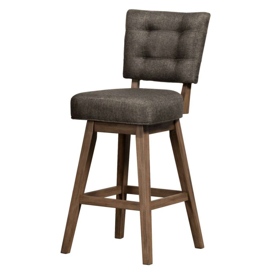 Bar Stools * | Cheapest Counter Height Stools Hillsdale Furniture Lanning 26 In. Swivel Counter Stool