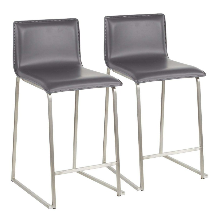 Bar Stools * | Cheapest Counter Height Stools Lumisource Mara 26 In. Counter Stool Set Of 2