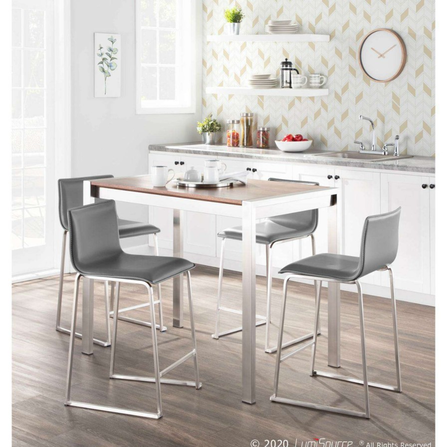 Bar Stools * | Cheapest Counter Height Stools Lumisource Mara 26 In. Counter Stool Set Of 2