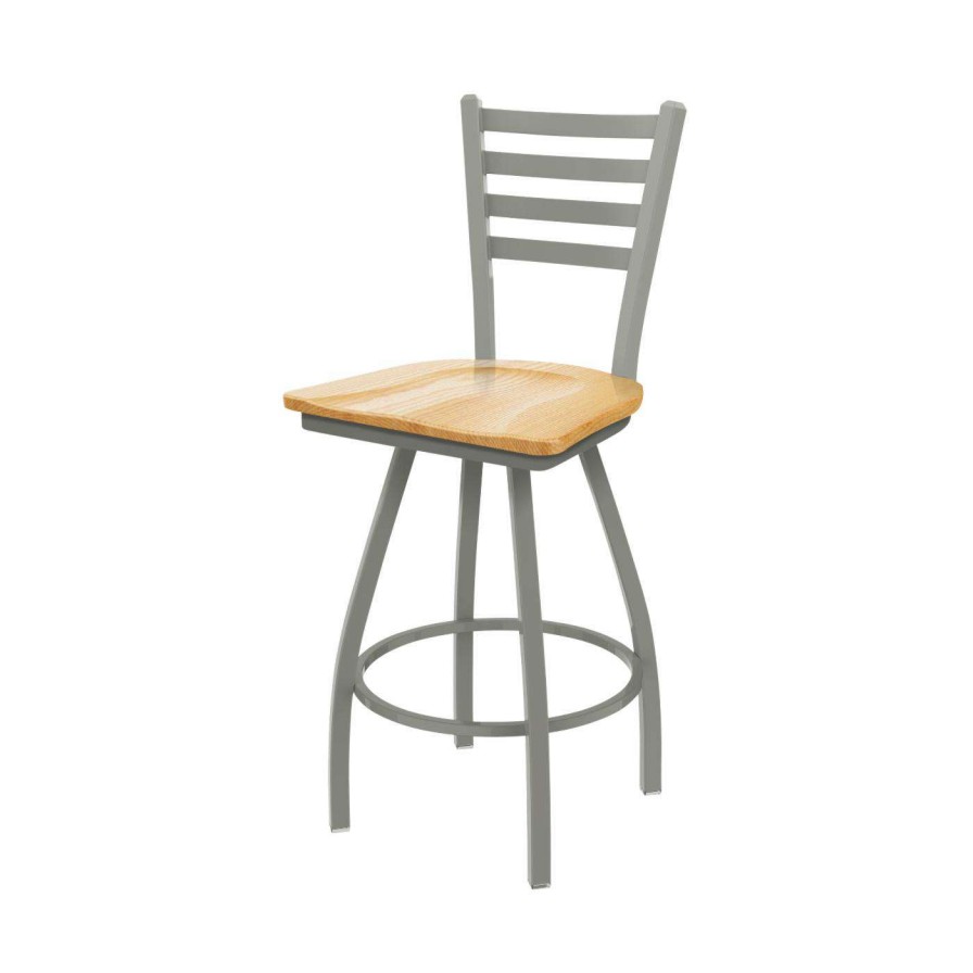 Bar Stools * | Coupon Counter Height Stools Holland Bar Stool Co Xl 410 Jackie 25 In. Wood Swivel Counter Stool