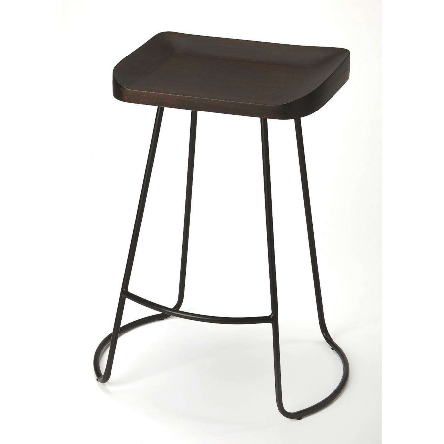 Bar Stools * | Top 10 Counter Height Stools Butler Specialty Alton 24 In. Backless Coffee Counter Stool