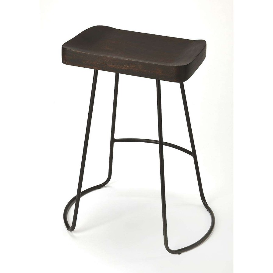 Bar Stools * | Top 10 Counter Height Stools Butler Specialty Alton 24 In. Backless Coffee Counter Stool