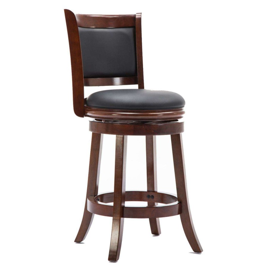 Bar Stools * | Coupon Counter Height Stools Boraam Augusta 24 In. Swivel Counter Stool